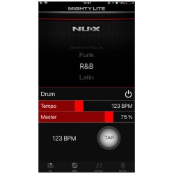 Ampli de guitare électrique portable Nux MightyLite BT Modeling Amp