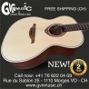LAG Tramontane Guitare Acoustique Élégante - Ideal Fingerpicking