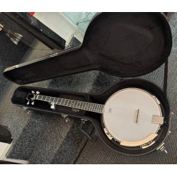 Banjo GEWA 5-String Sunburst High Gloss avec Case