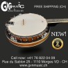 Banjo GEWA 5-String Sunburst High Gloss with Case