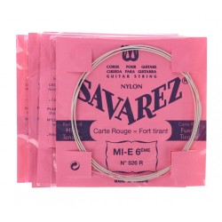 Cordes guitare classique SAVAREZ Fort tirant, tension standard