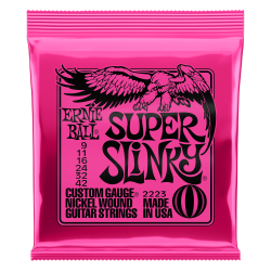 Cordes de guitare électrique SUPER SLINKY NICKEL WOUND ELECTRIC GUITAR STRINGS - 9-42 GAUGE