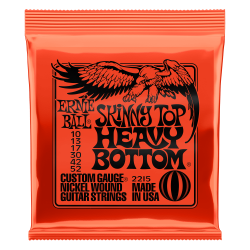SKINNY TOP HEAVY BOTTOM SLINKY NICKEL WOUND ELECTRIC GUITAR STRINGS - 10-52 GAUGE