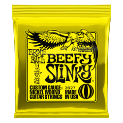 BEEFY SLINKY NICKEL WOUND ELECTRIC GUITAR STRINGS - 11-54 GAUGE