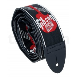 Gibson Woven Guitar Strap Red