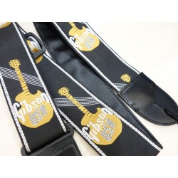 Gibson Woven Guitar Strap Gold