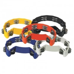 Tambourin demi lune Gewa ROUGE