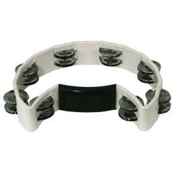 Tambourin demi lune Gewa BLANC