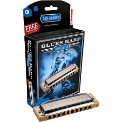 Harmonica diatonique 10 trous HOHNER MS Series Blues Harp en DO (C)