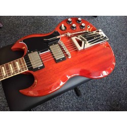 Gibson SG 61 vintage cherry sideway Tremolo Including Hardcase!