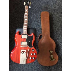 Gibson SG 61 vintage cherry sideway Tremolo Including Hardcase!