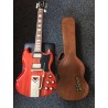 Gibson SG 61 vintage cherry sideway Tremolo Including Hardcase!