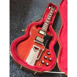 Gibson SG 61 vintage cherry sideway Tremolo Including Hardcase!