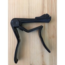 Capodastre en aluminium noir D-Style pour Guitare folk acoustique et électrique