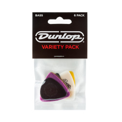 BASS VARIETY picks, Pack de 6 plectres médiators