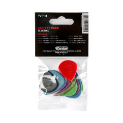 ELECTRIC VARIETY picks, Pack de 12 plectres médiators