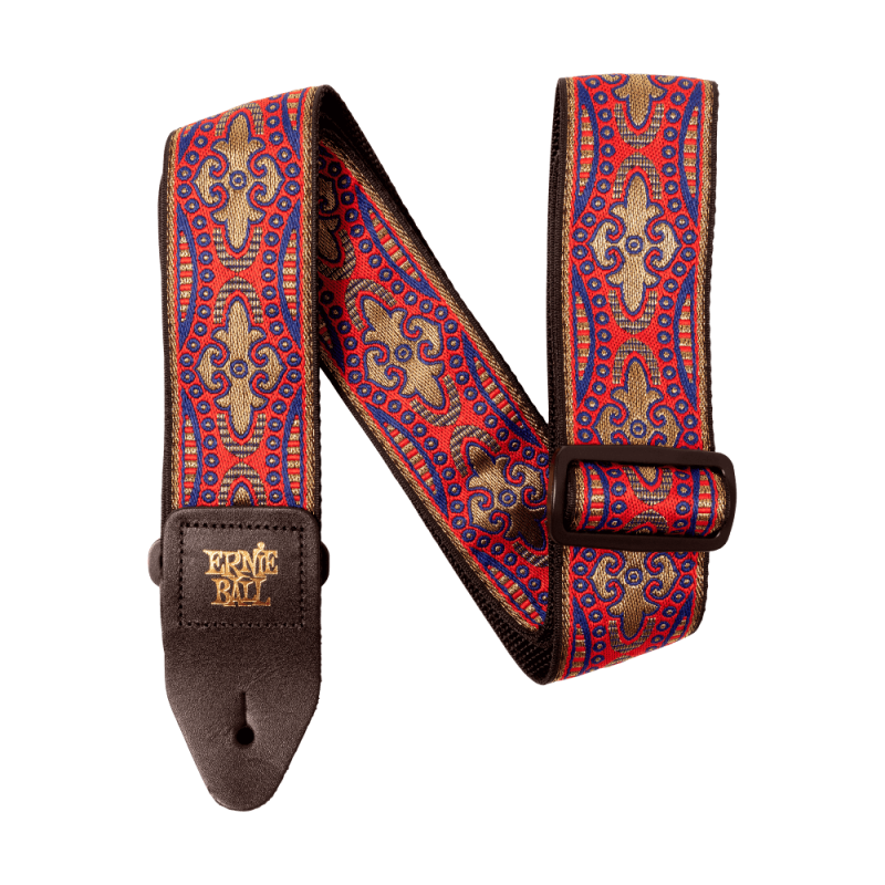 ERNIE BALL Sangle de guitare, Jacquard, Kashmir Sunset