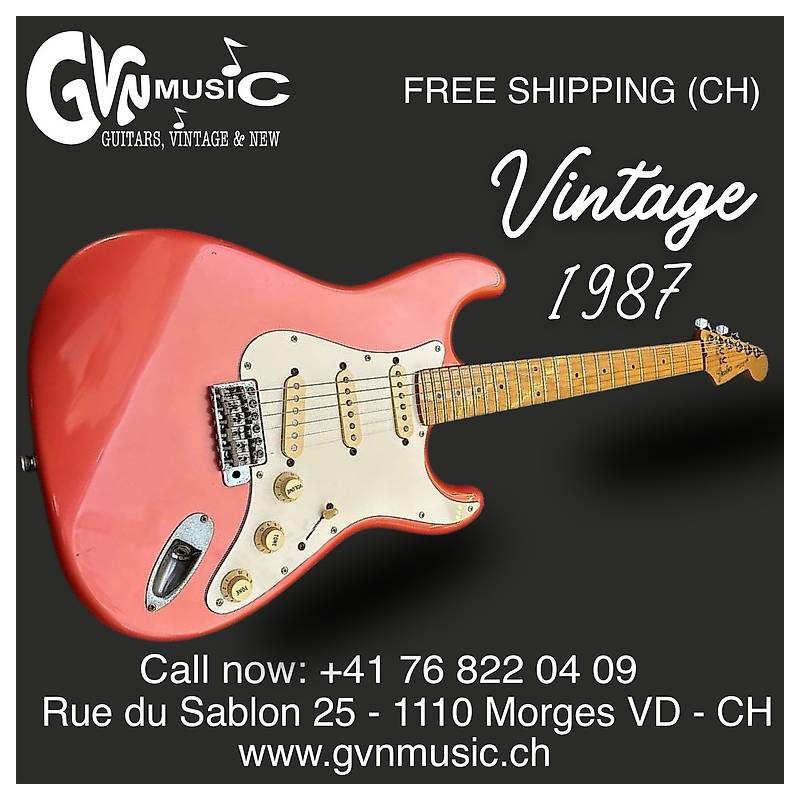 Fender Stratocaster années 80 Made in Japan vintage