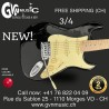 Electric Black Guitar 3/4 for Kids. Perfect First Guitar!