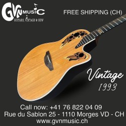 Ovation Western Guitar Vintage 1993 Collectors Series RARE!