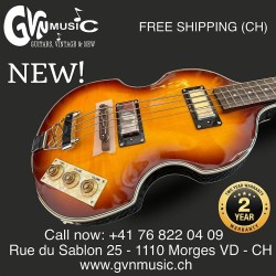 Epiphone Viola Sunburst Bass Paul McCartney Free Gigbag!