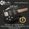 Basse Schecter 4 cordes. Perfect for Metal!