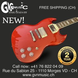 Epiphone SG Muse Scarlet red