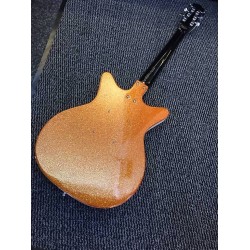 Danelectro '59 m NOS+ orange metalflake