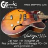Vintage E-Gitarre aus den 1960er Jahren Hergestellt in Japan. Sammler!