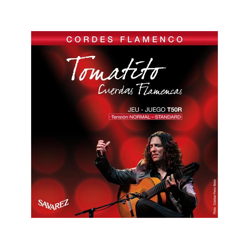 Cordes de guitare Flamenco TOMATITO Jeu Tension Normale