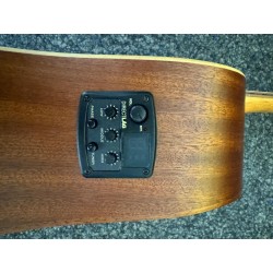 LAG Western Electroacoustic Left Gaucher Dreadnought Cutaway