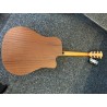LAG Western Electroacoustic Left Gaucher Dreadnought Cutaway