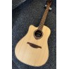 LAG Western Electroacoustic Left Gaucher Dreadnought Cutaway