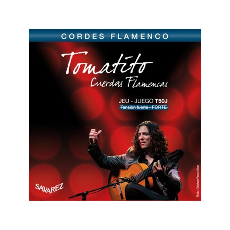 Cordes de guitare Flamenco TOMATITO Jeu Tension Forte