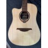 LAG Western Electroacoustic Left Gaucher Dreadnought Cutaway