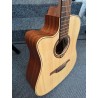 LAG Western Electroacoustic Left Gaucher Dreadnought Cutaway
