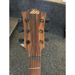 LAG Western Electroacoustic Left Gaucher Dreadnought Cutaway