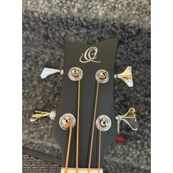 Ortega Electroacoustic Bass avec Cutaway Style et Profondeur
