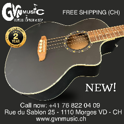 Ortega Electroacoustic Bass avec Cutaway Style et Profondeur